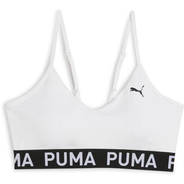 Puma MOVE STRONG BRA Dámská sportovní podprsenka, bílá, velikost