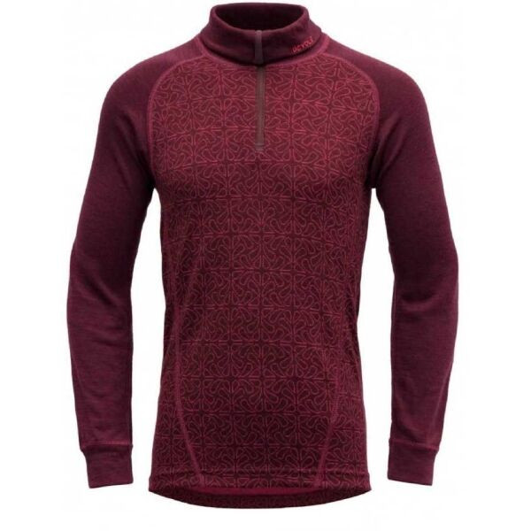 Devold DUO ACTIVE JR Dětské tričko, červená, velikost