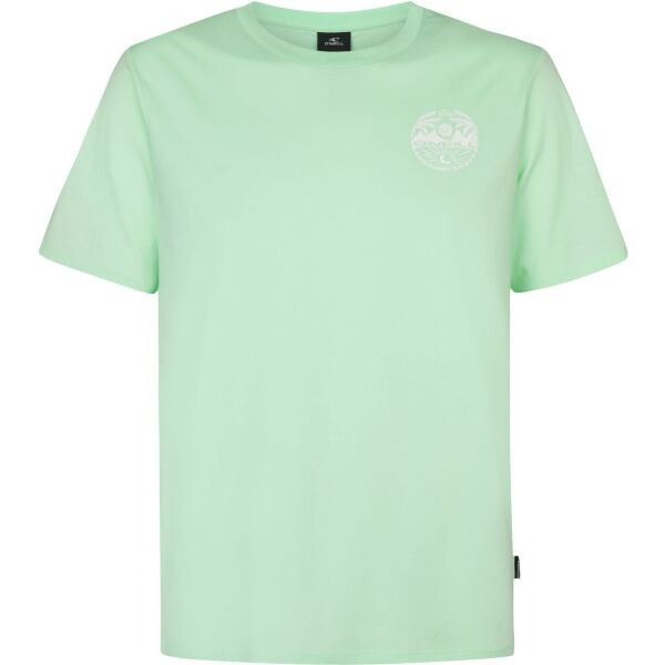 O'Neill CHEST PRINT Pánské tričko, světle zelená, velikost