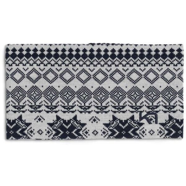 KARI TRAA VILMA Dámská merino čelenka, bílá, velikost