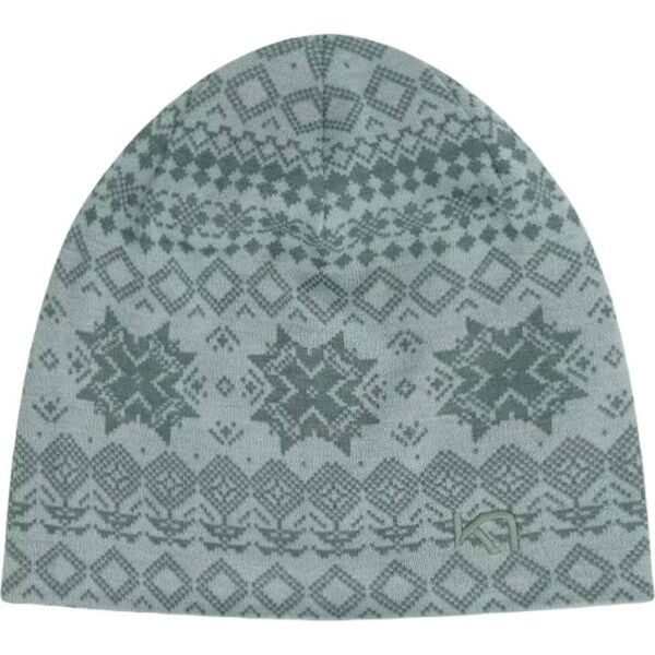 KARI TRAA VILMA Dámská merino čepice, zelená, velikost