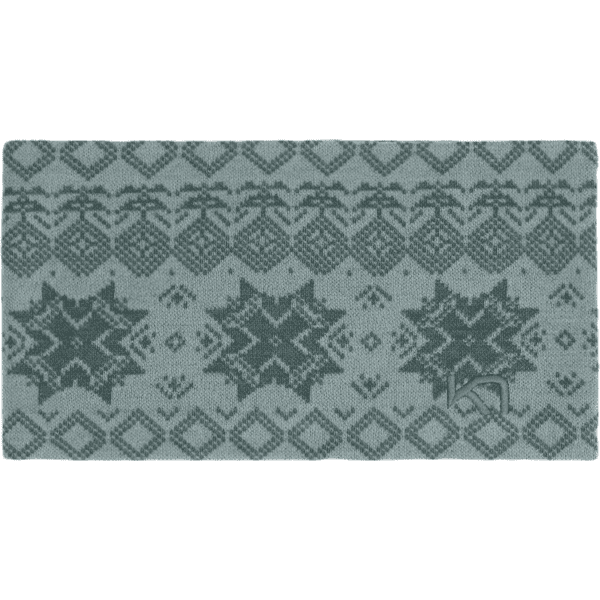 KARI TRAA VILMA Dámská merino čelenka, tmavě zelená, velikost