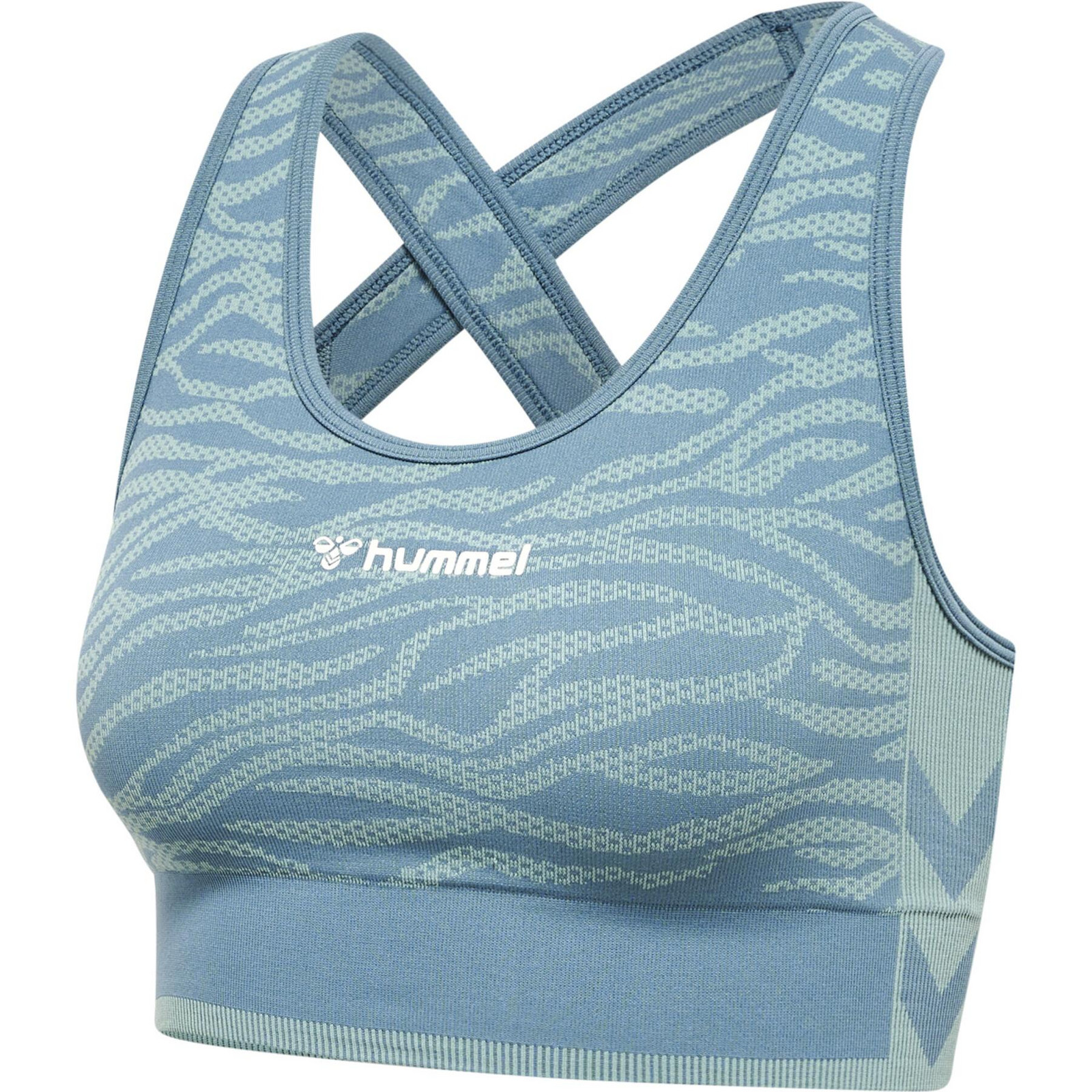 Podprsenka Hummel MT SAGA SEAMLESS SPORTS TOP
