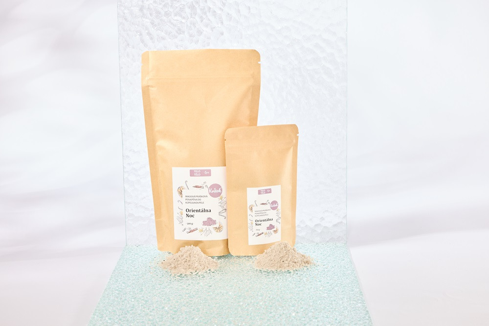 Kvitok magická orientální noc koupelová pěna v prášku varianta: 300g