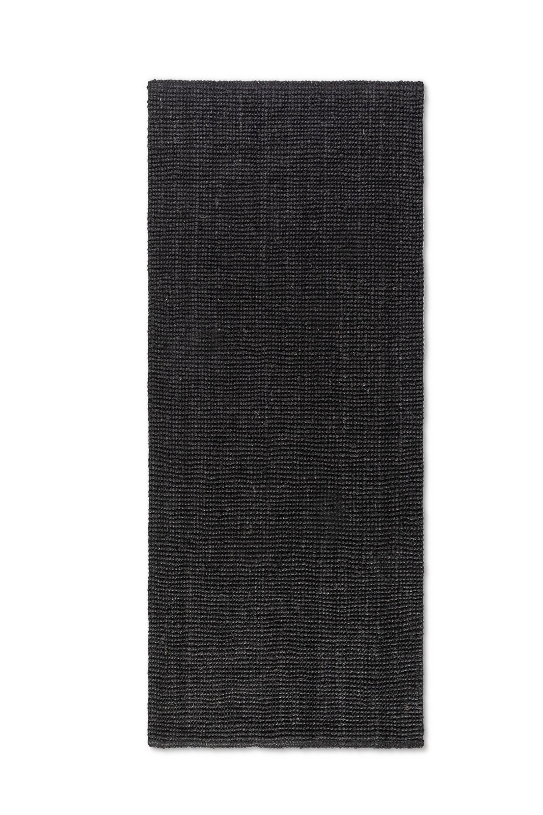 Běhoun Bouclé Jute 105976 Black - 80x200 cm Hanse Home Collection koberce