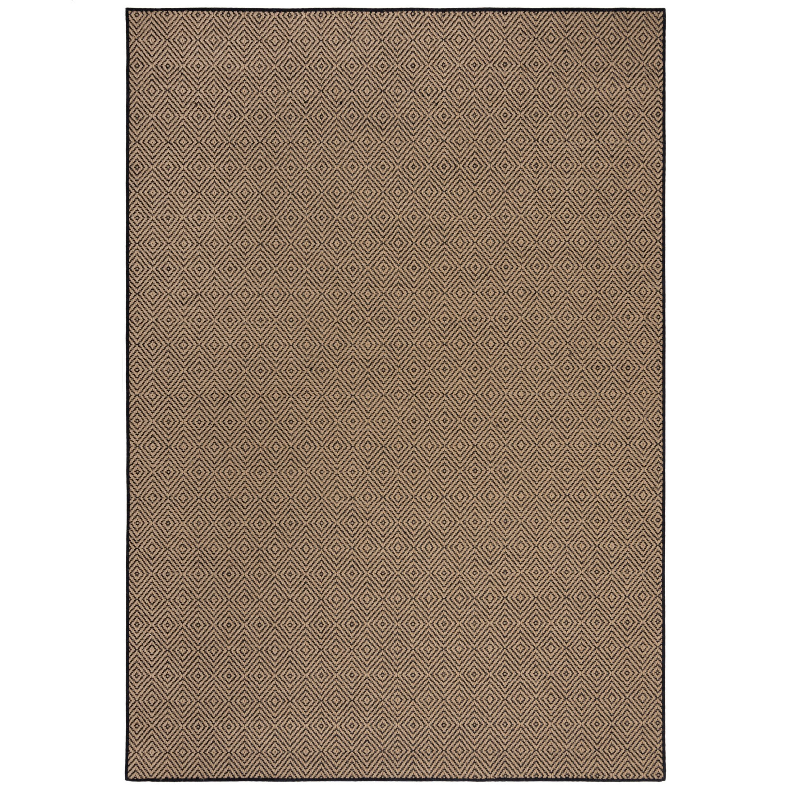 Kusový koberec Geometric Jute Black - 120x170 cm Flair Rugs koberce