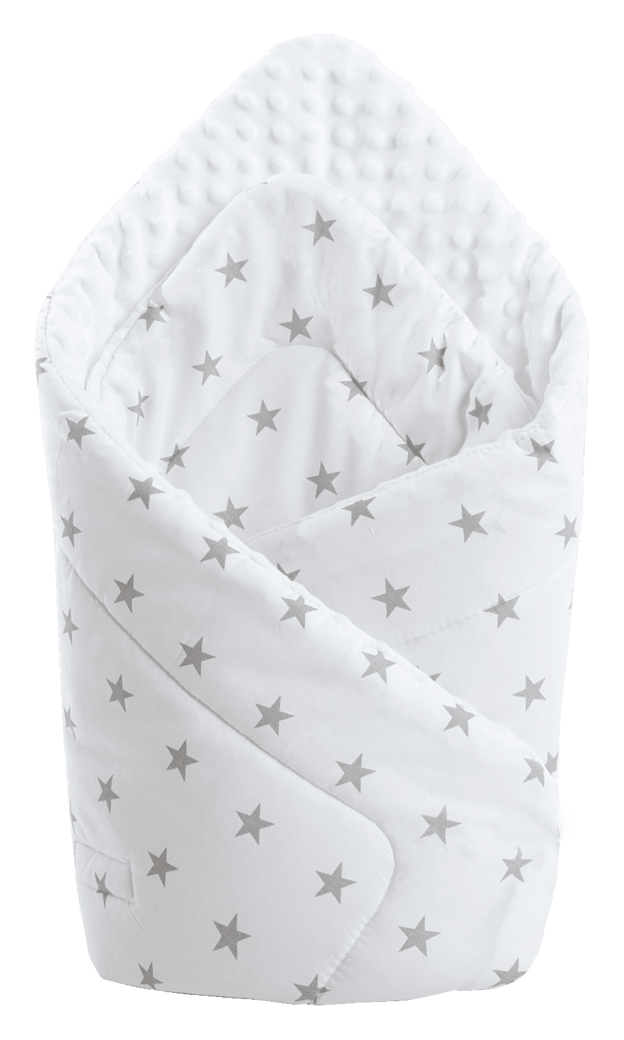 Medi Partners Double-Sided Baby Wrap Cotton + Minky