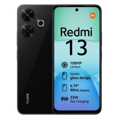 Xiaomi Redmi 13 4G Dual SIM 6GB RAM 128GB No Charger Black EU