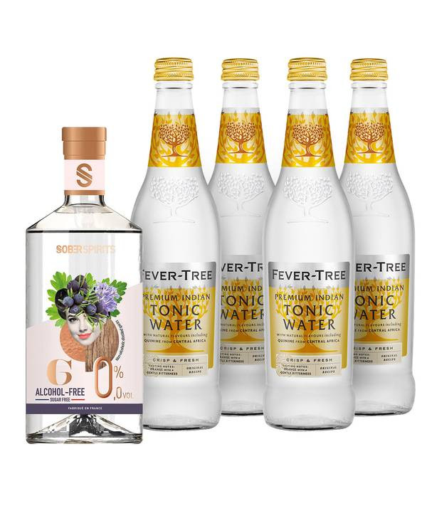 Sober Spirits G 0,0% & Indian Tonic 0,0% 2,5 l