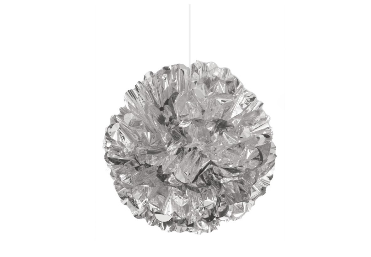 Závěsná dekorace stříbrná 40,5 cm