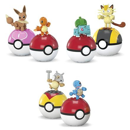 Mattel MEGA POKÉMON POKÉBALL, více druhů