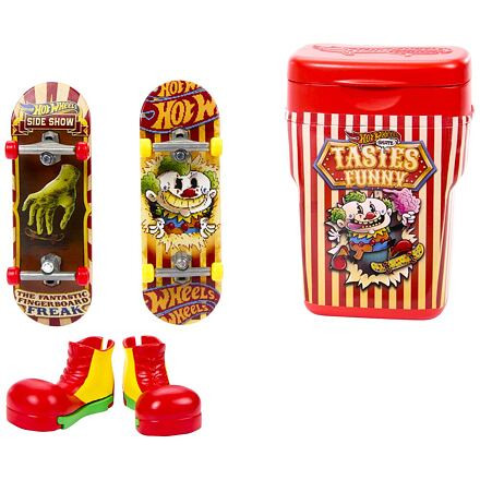 Mattel Hot Wheels SKATES 2KS FINGERBOARD A BOTY V KRABIČCE, více druhů