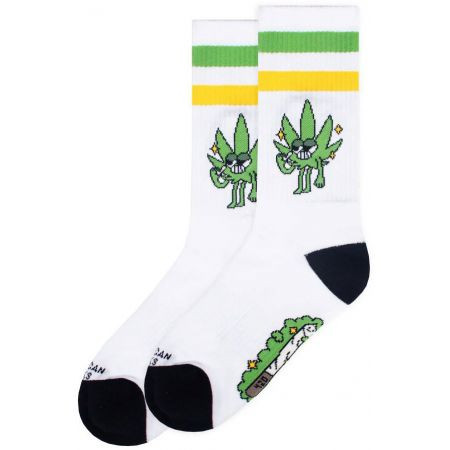 Ponožky American Socks High Leaf - Bílá - Univerzální