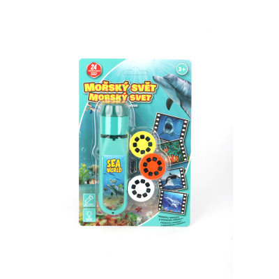 Baterka a projektor mořská zvířata