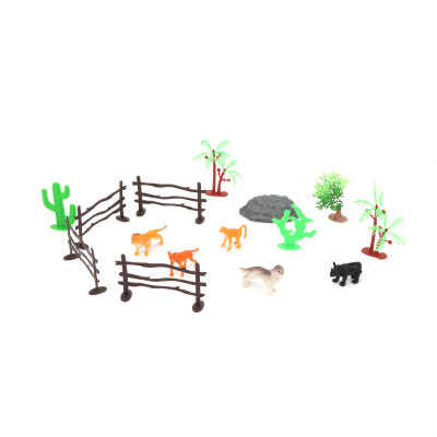 Zvířátka divoká 14 ks