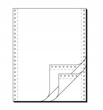 Sigel Počítačový Papír Trojitý Čistý A4 600 Ks Pro Jehlovou Tiskárnu