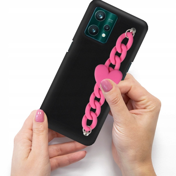 Pouzdro Matné Black Blink Pro Realme 9 Pro Plus Srdce