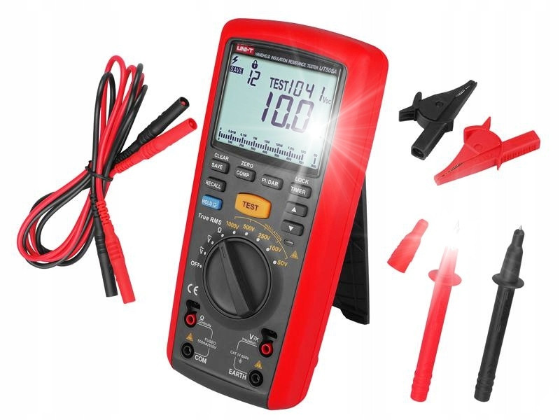 Měřič Izolačního Odporu Uni-t UT505A True Rms Profesionální Multimetr
