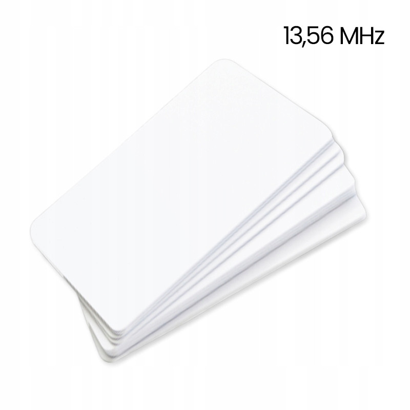 Sada 10 bílých kódovaných Rfid karet 13,56 MHz HD-RWC02