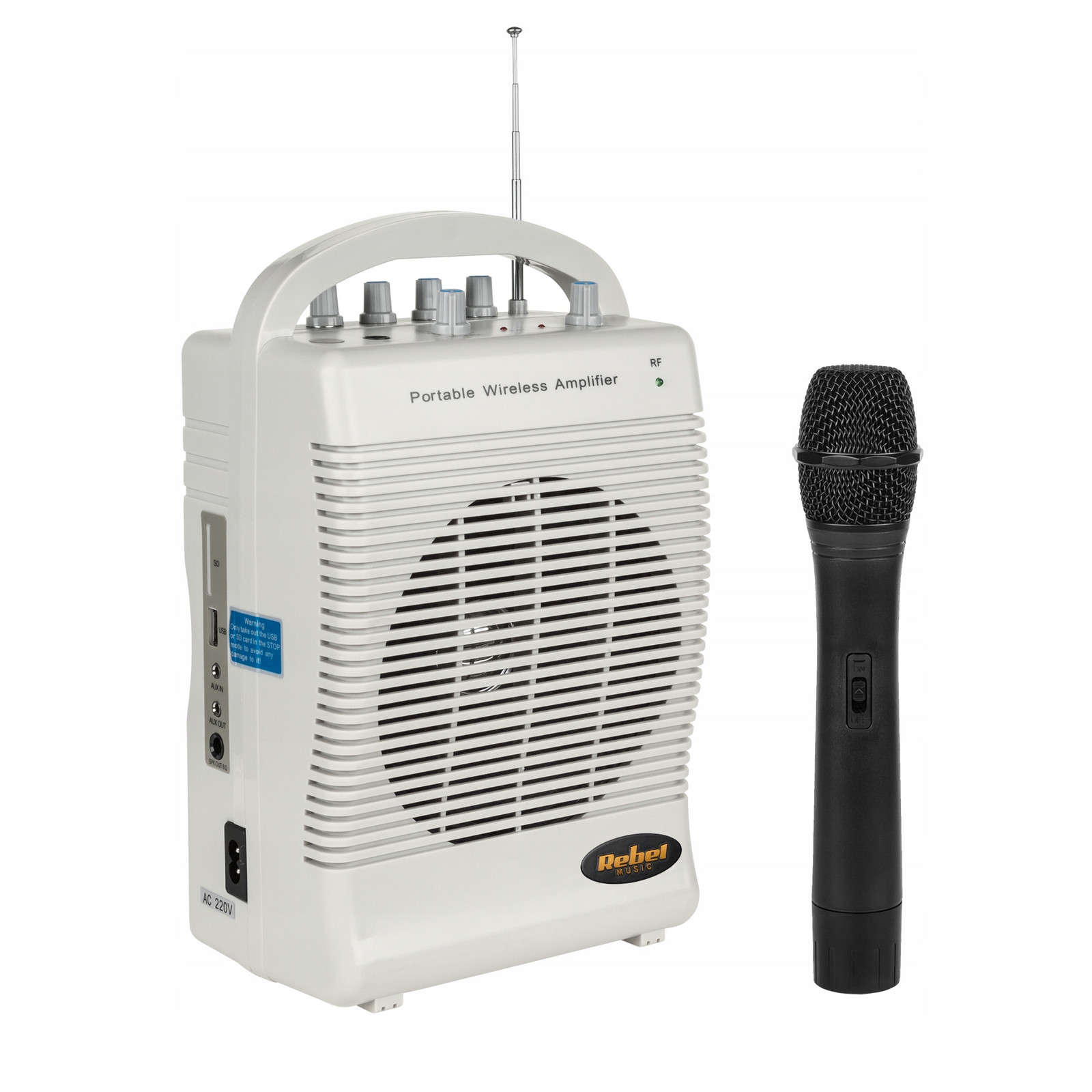 Mikrofon se zesilovačem přenosná sada SH222UBT