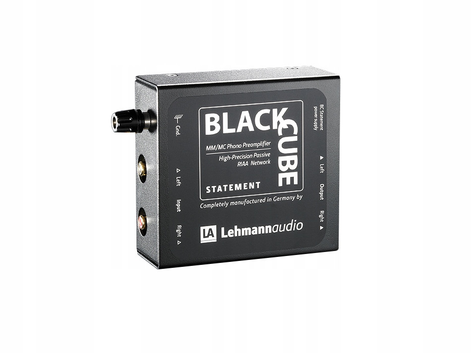 Prohlášení Lehmannaudio Black Cube