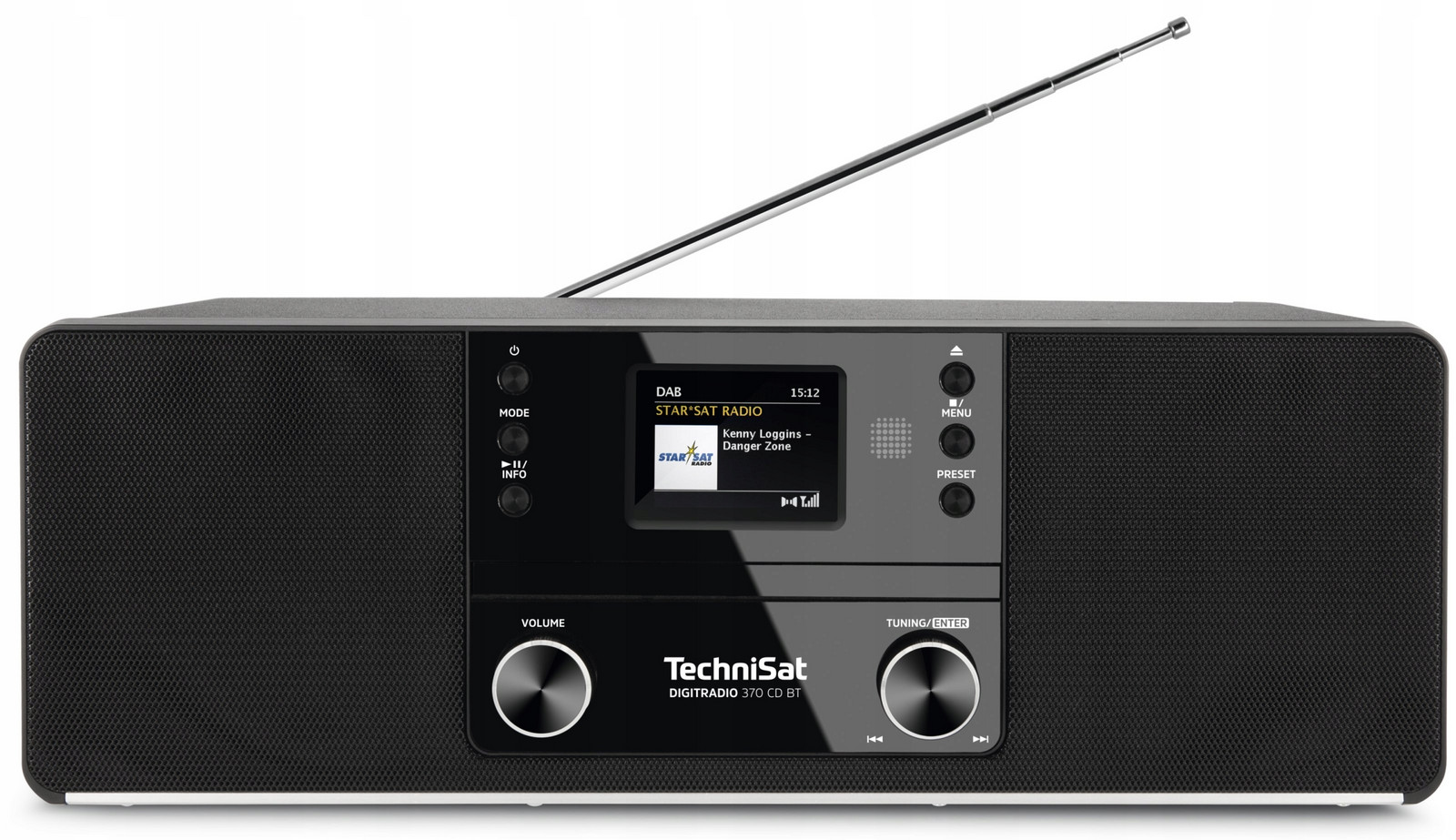Síťové rádio Dab+, Fm TechniSat DigitRadio 371 CD Bt SS585