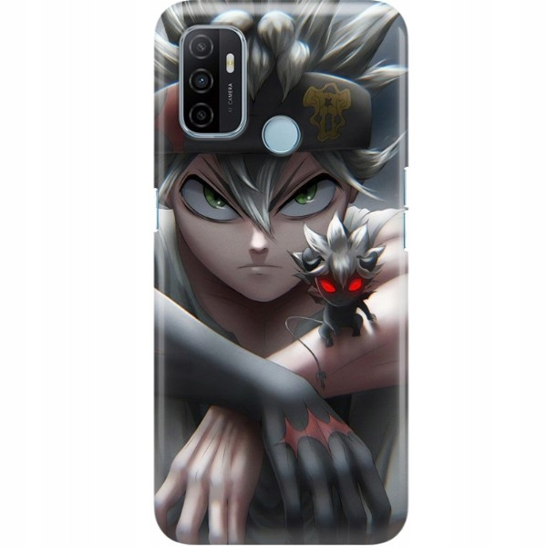 Pouzdro Pro Oppo A53 Black Clover Temné Anime Vzory