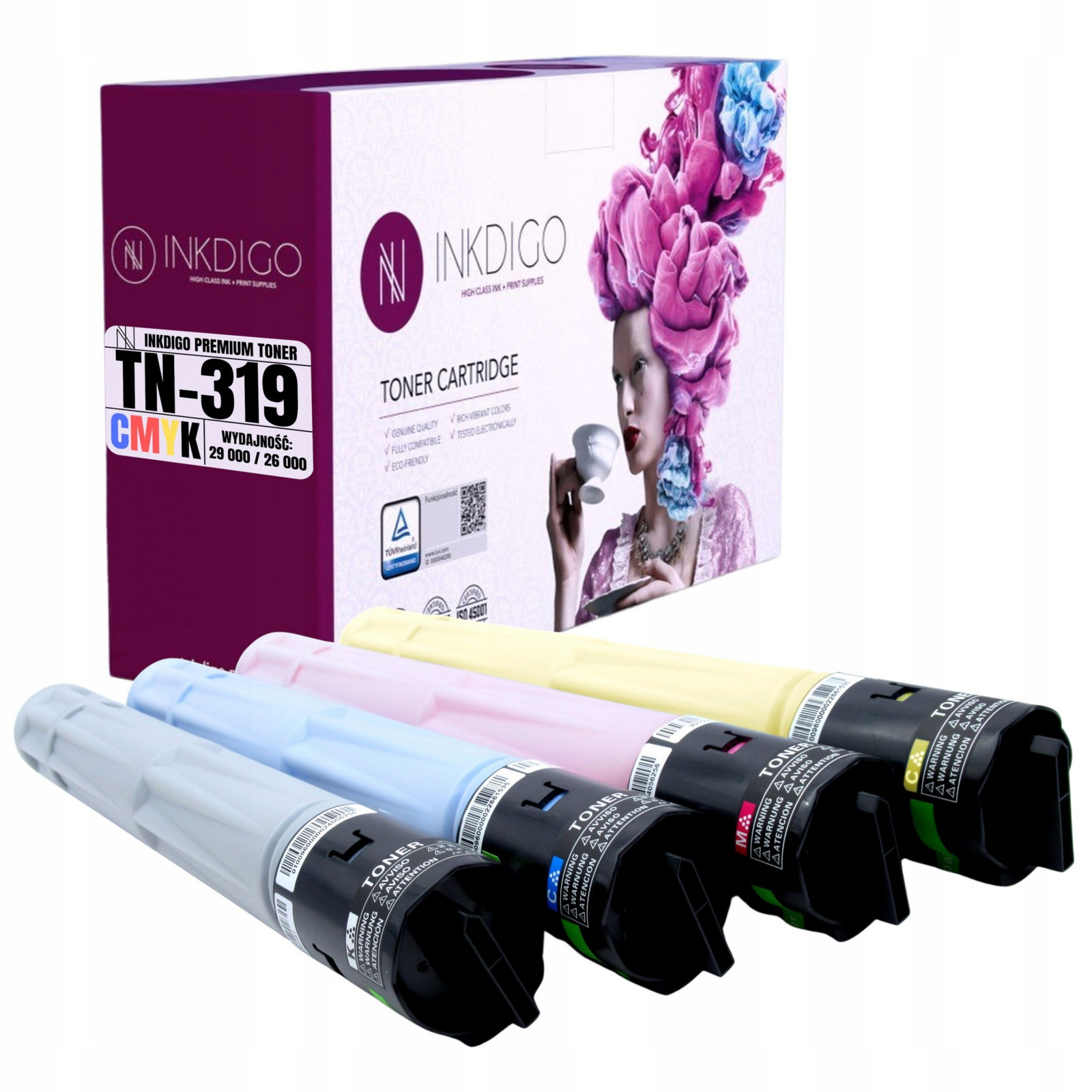 TN319 Náhradní Tonery Do Tiskárny Konica Minolta Bizhub C360