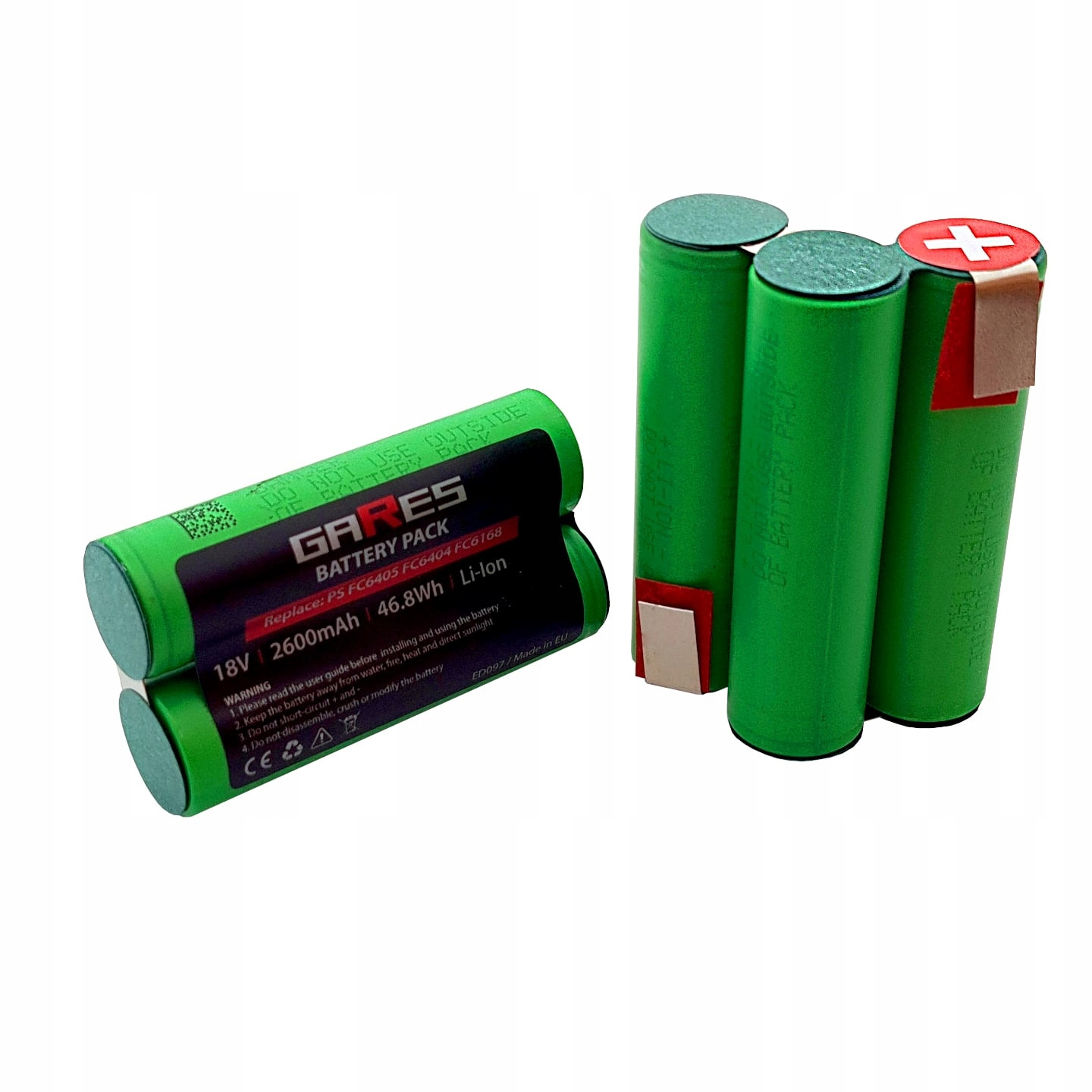 Baterie pro Philips PowerPro, 18V 2,6Ah FC6404 FC6405