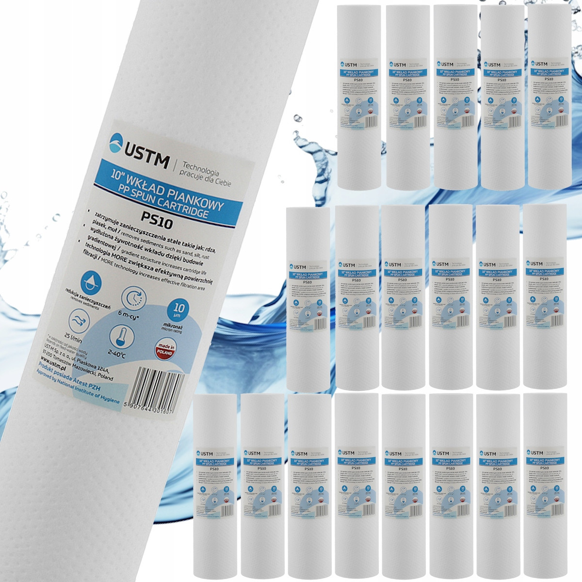 Sada pěnových filtrů 10