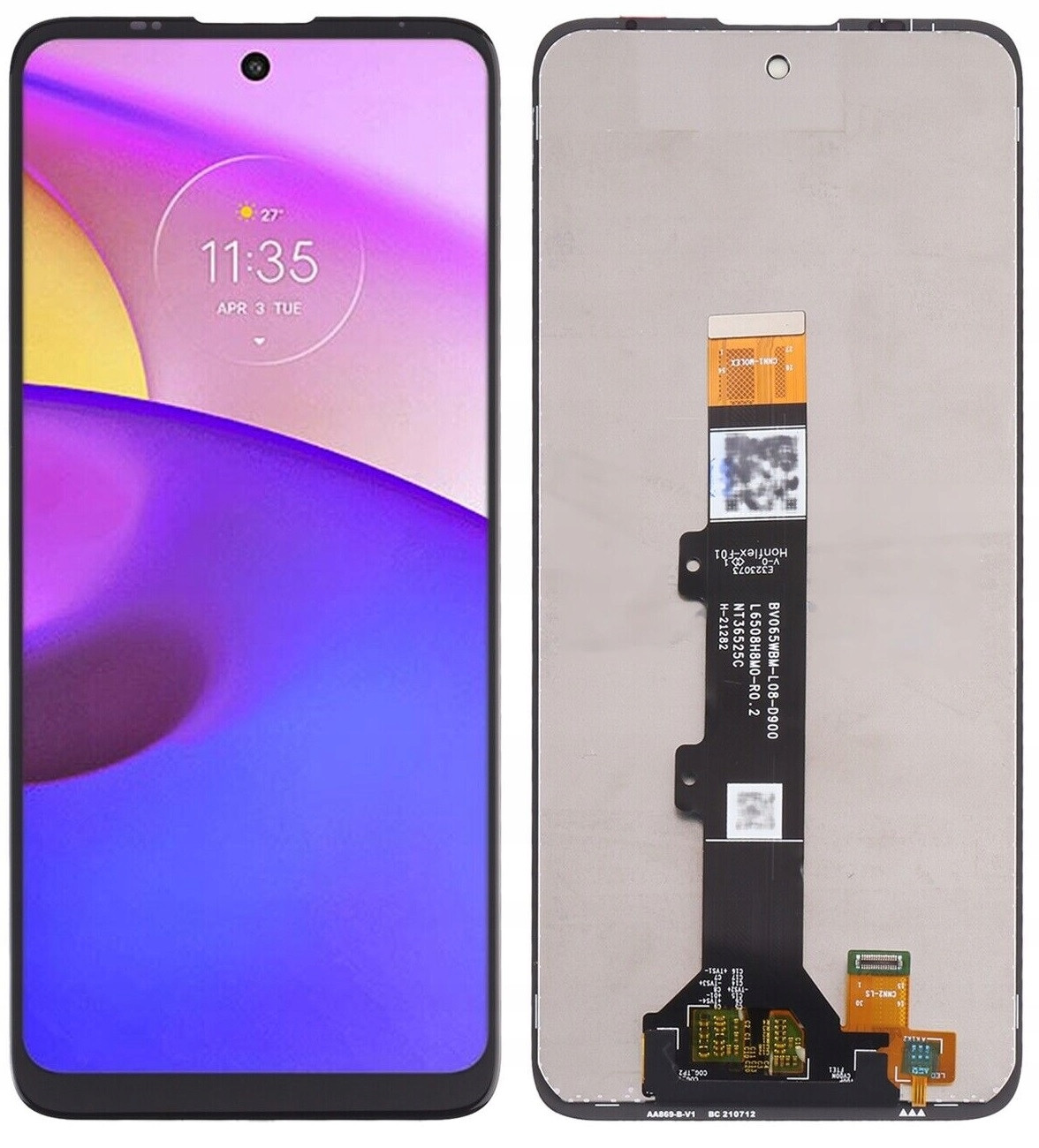 LCD displej Obrazovka Rychlý Dotyk Pro Motorola Moto E40 XT2159 E30 XT2158