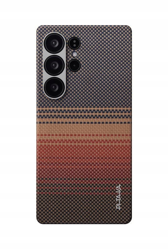 Pouzdro aramidové Pitaka Tactile Woven MagEZ pro Samsung Galaxy S25 Ultra, Suns