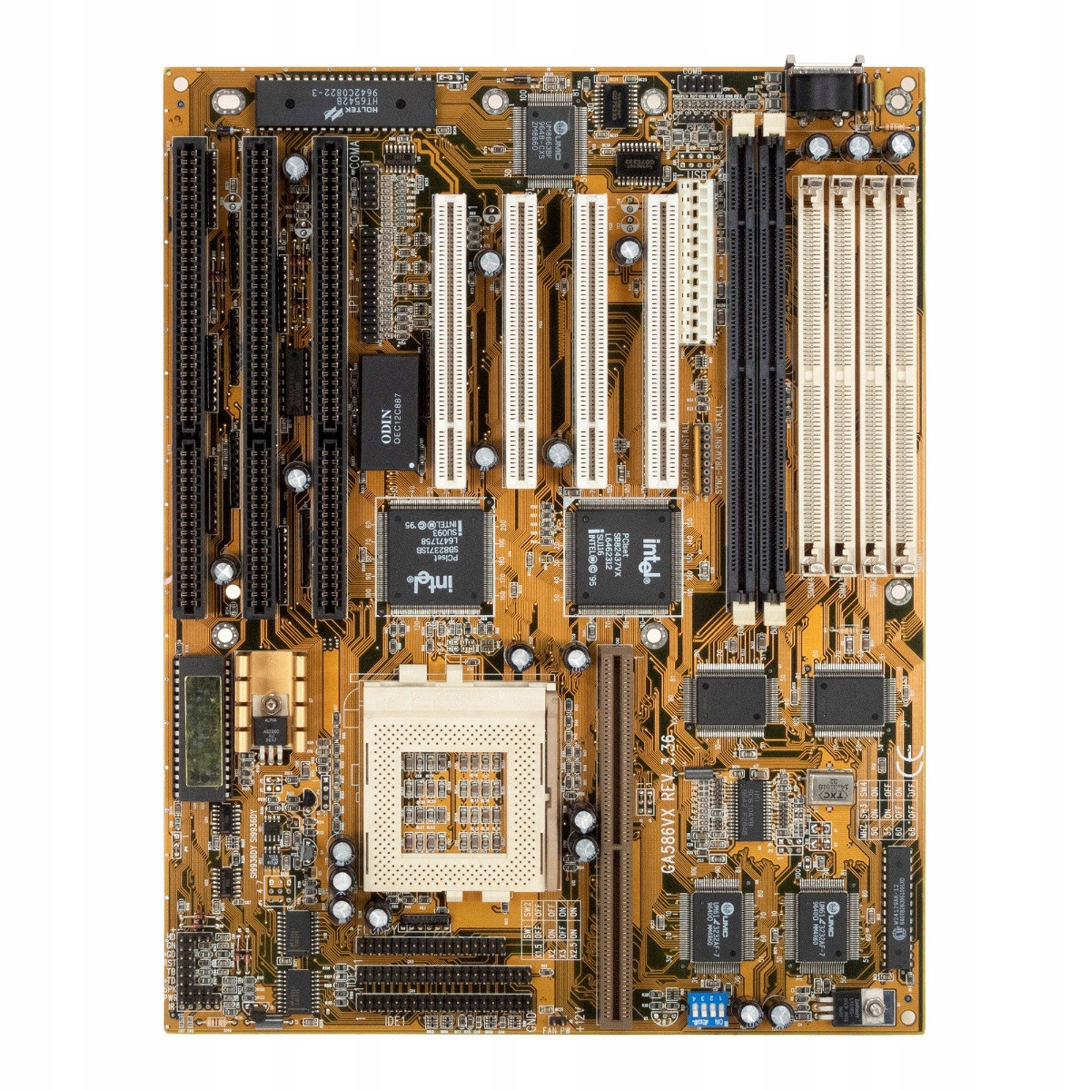 Gigabyte GA586VX Socket 7 Cache Slot Pci Isa Sdram Simm Baby-AT