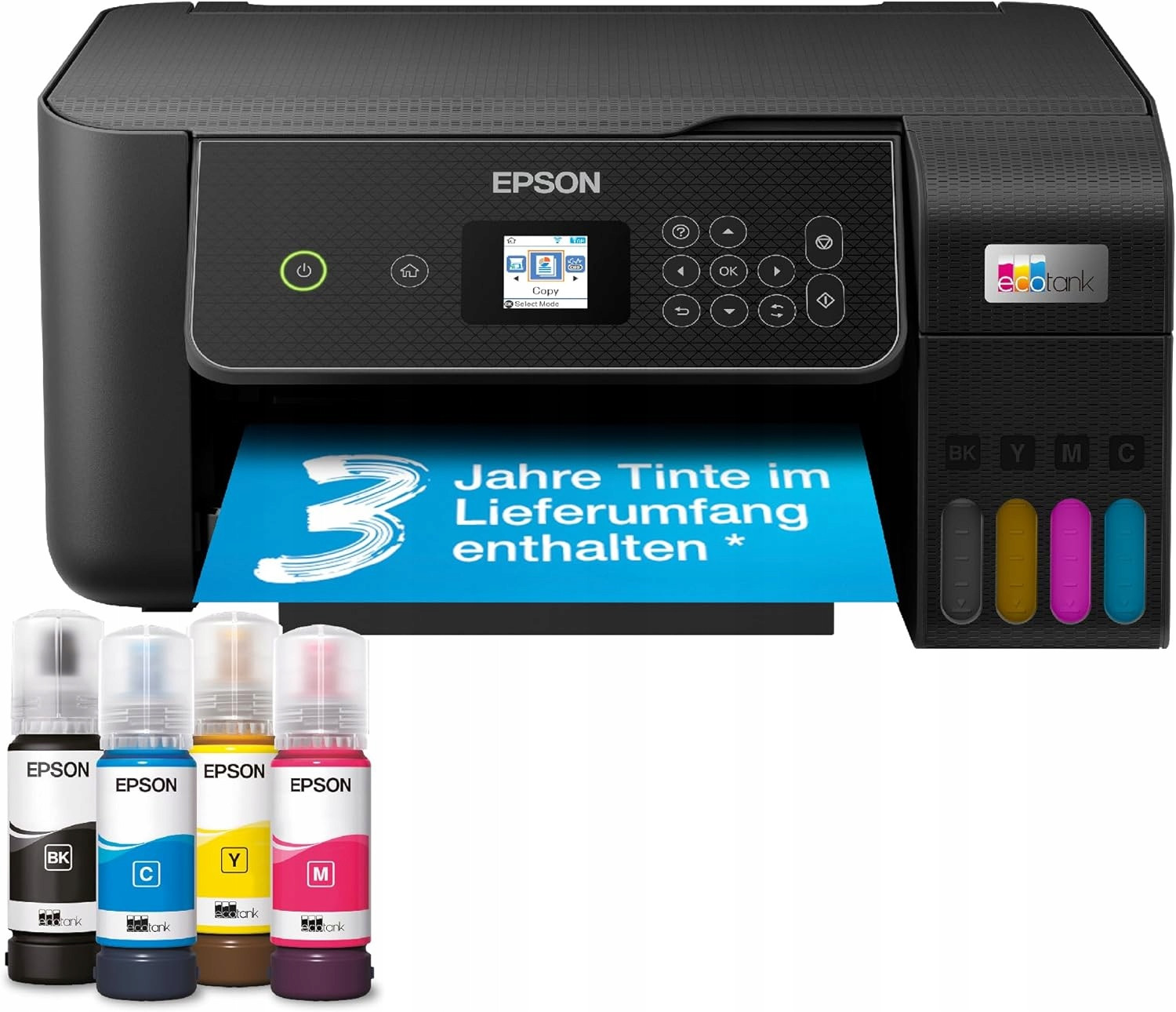 Skener Inkoustová Multifunkční Tiskárna Epson Ecotank ET-2870 Inkousty