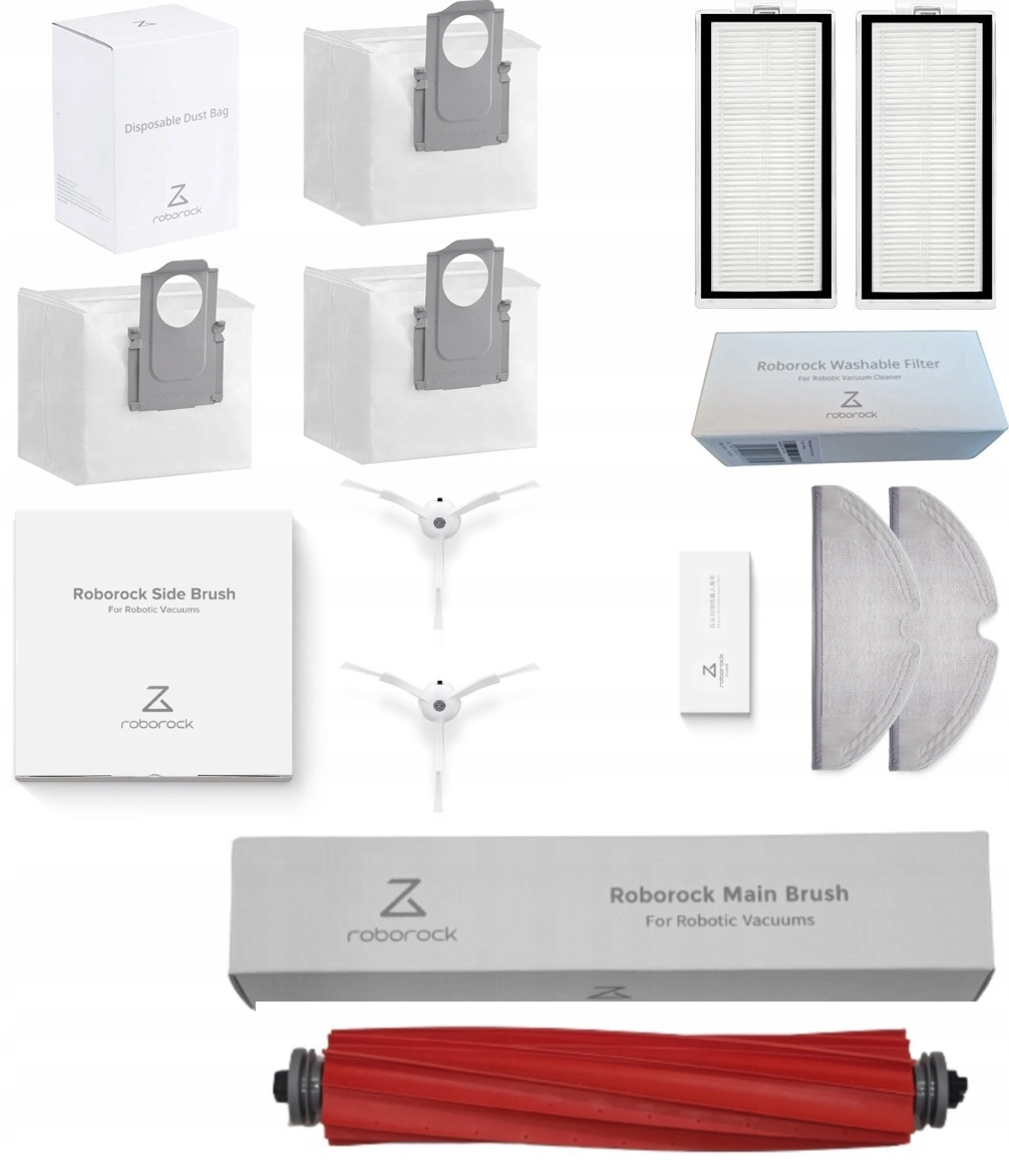 Originální sada příslušenství Roborock Q7 Q7 Max filtry kartáče mopy