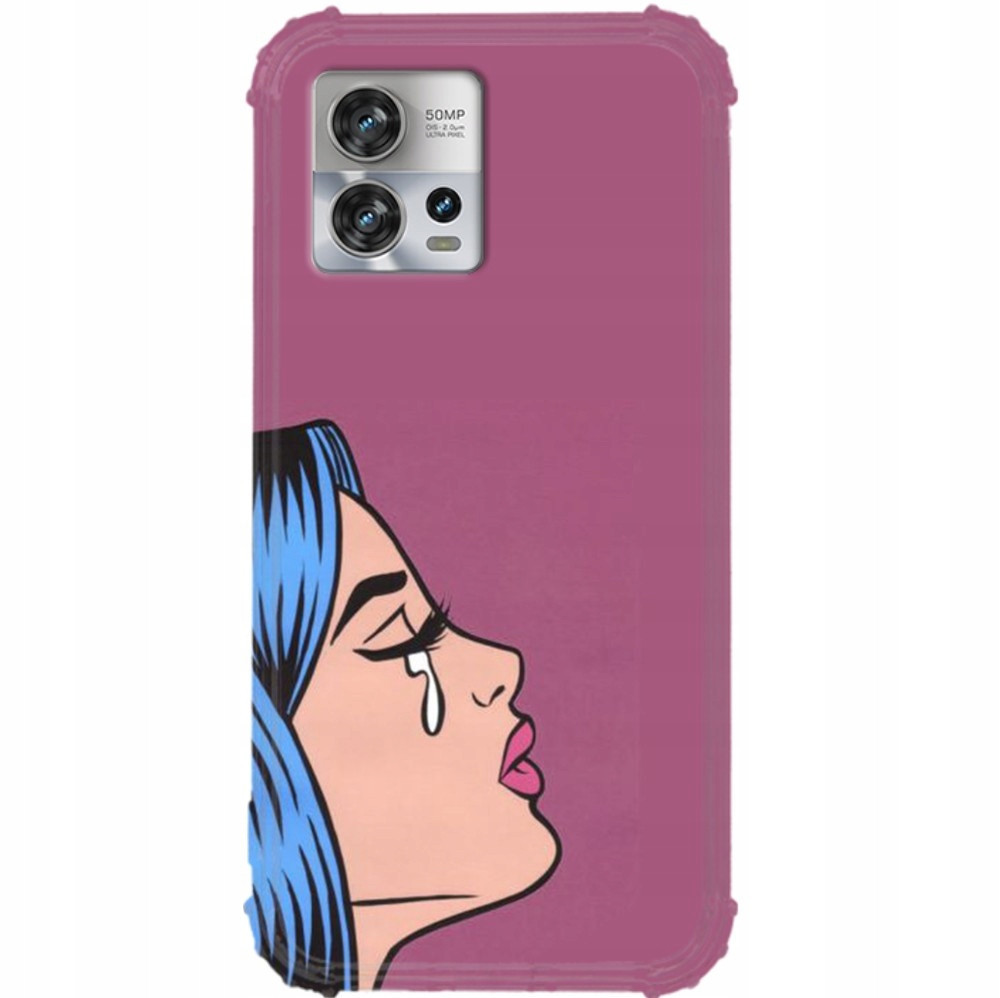 Pouzdro Pro Motorola Edge S30 Pro 5G Antishock Case Zesílené Rohy Silné Vzory