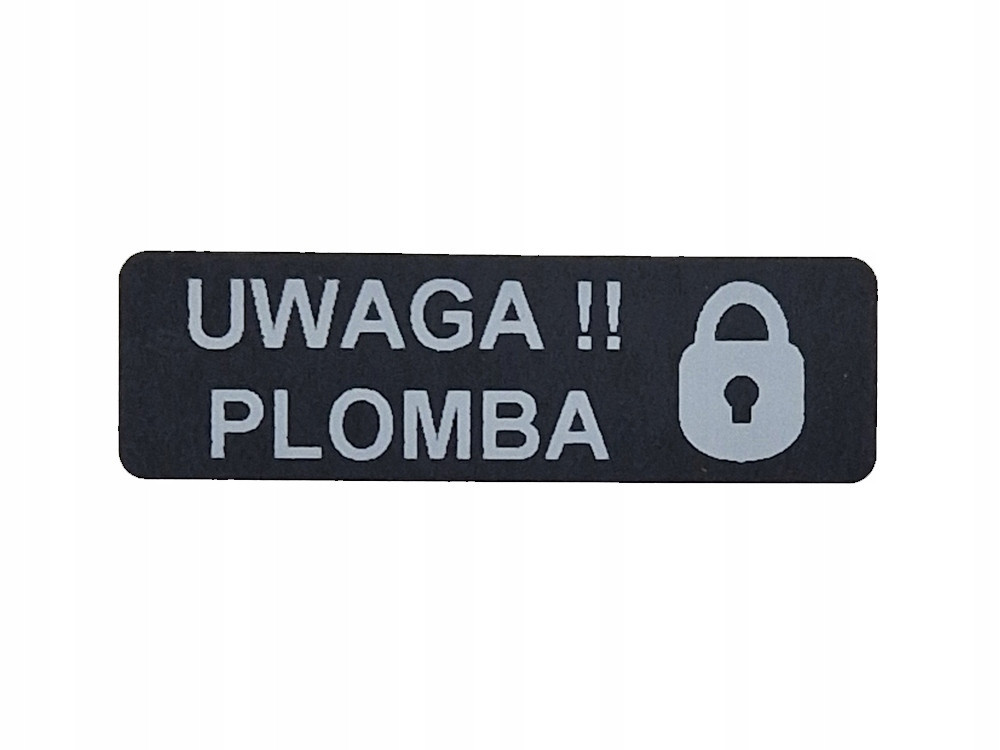 40x12 černá Open Void čistě smazatelný 1000 ks Váš Potisk