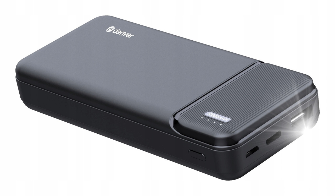 Powerbanka 10000 mAh Led s MicroUSB kabelem Denver