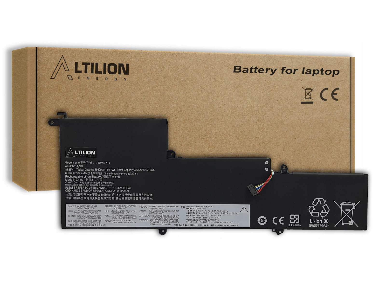 Baterie L19M4PF4 Lenovo Yoga Slim 7-14ARE05 7-14ILL05 7-14ITL05 7-14ITLL05