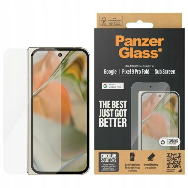 PanzerGlass sklo pro Google Pixel 9 Pro Fold Ultra-Wide Fit 4788