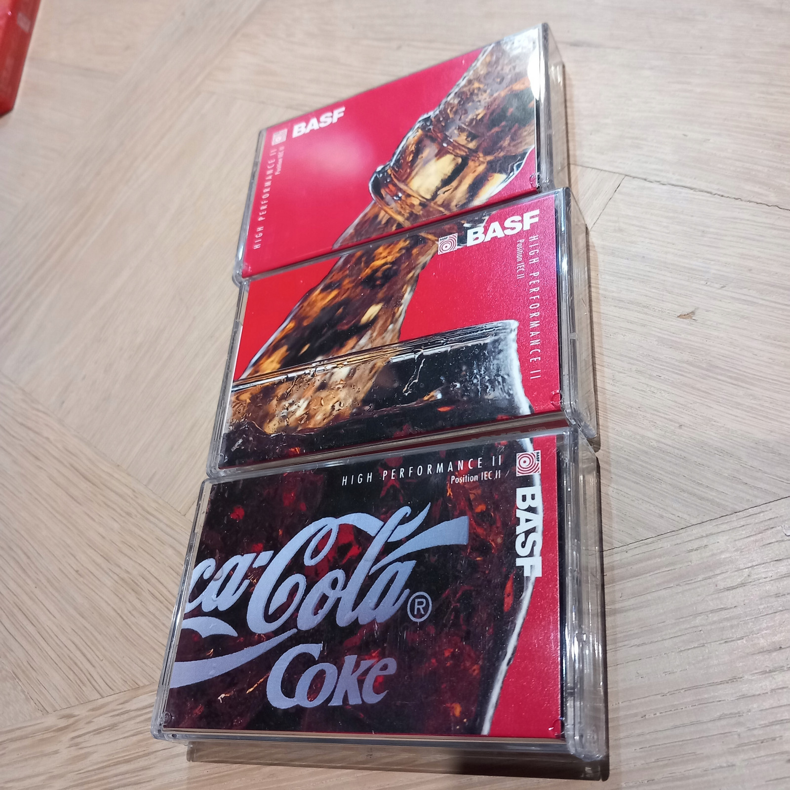 Basf 90 Coca Cola 3 Ks Magnetofonová kazeta/D362