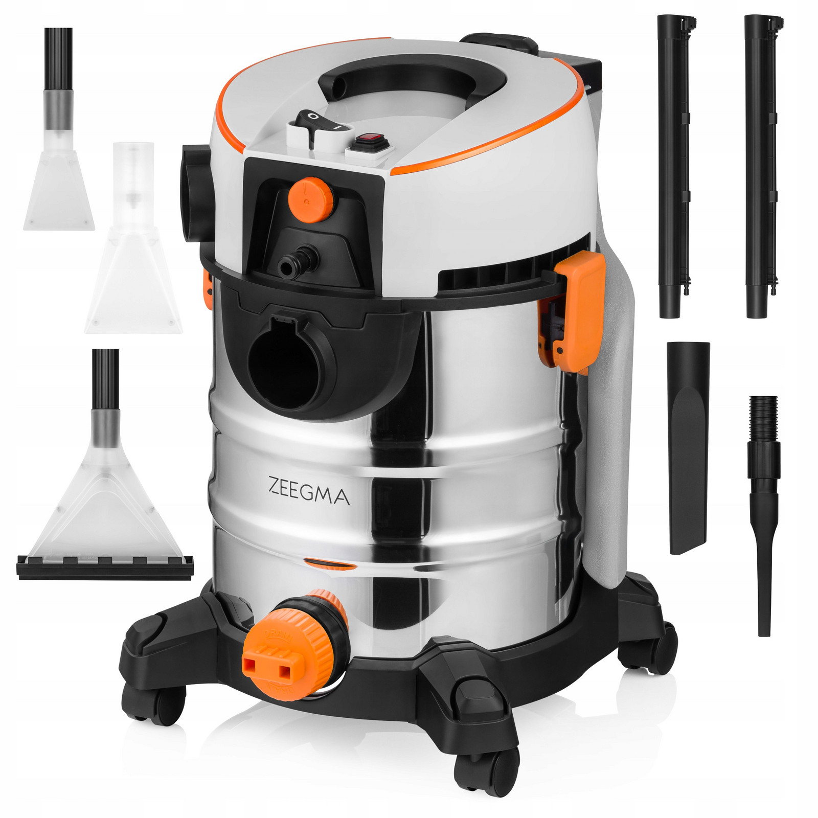 Vysavač Prací 3v1 Čalounění Koberce Mokro-Sucho Velký Výkon