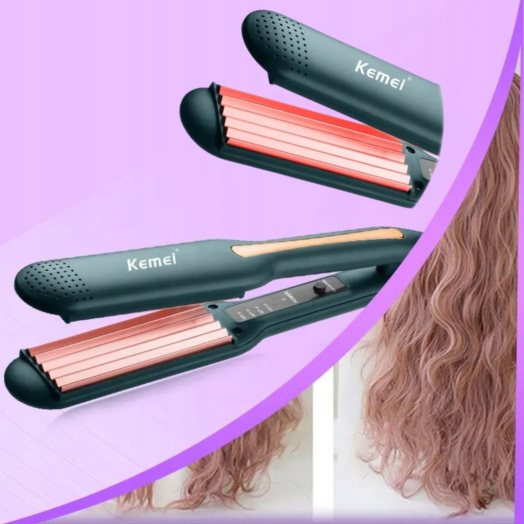 Žehlička Na Vlasy Na Vlasy Keramická Kulma Rychlý Předehřívání 4 Teplot