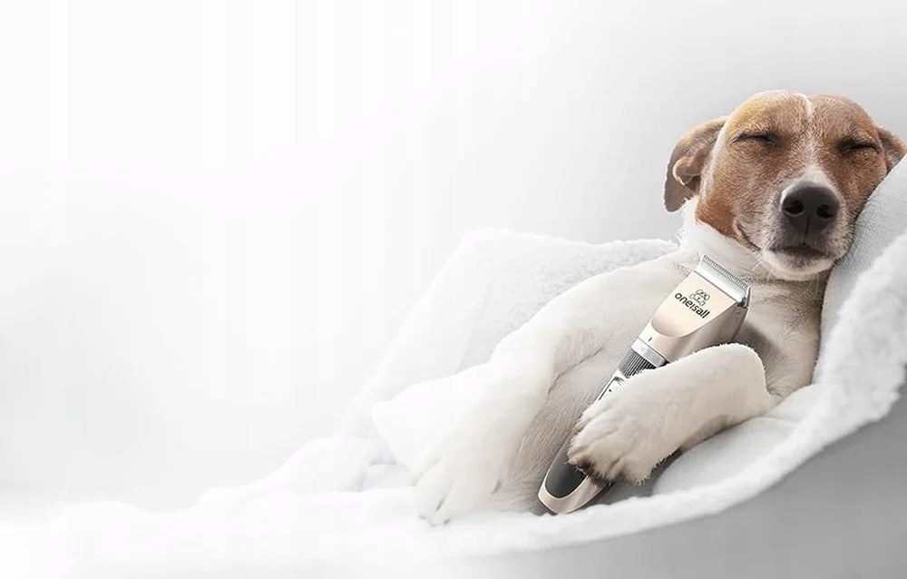Oneisall Sada Bezdrátový Zastřihovač Psa Kočky Tichá