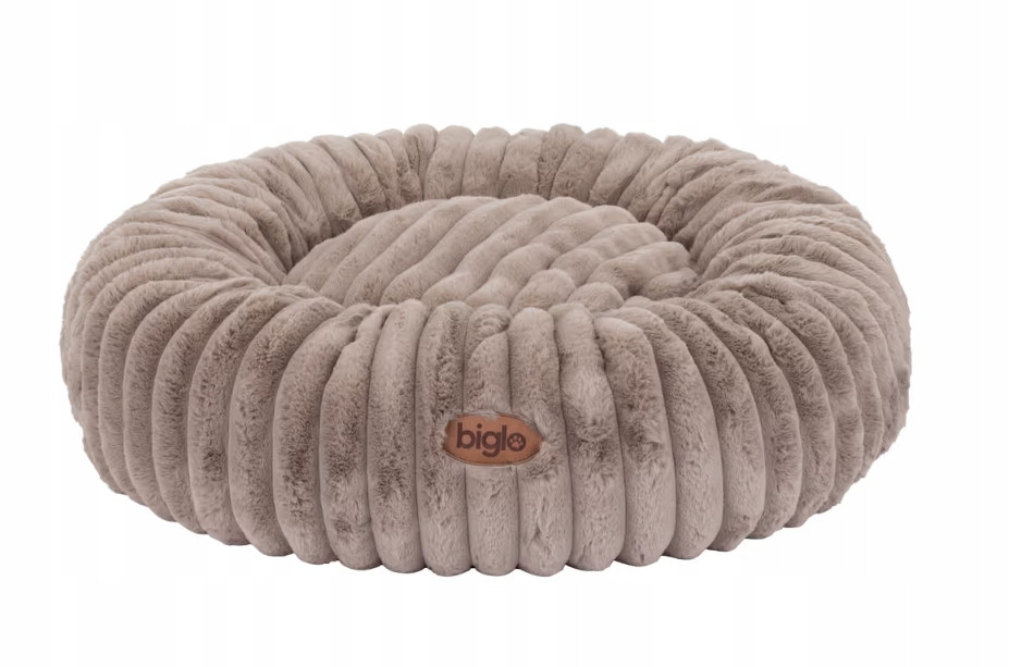Antistresový pelíšek pro psa/kočku Biglo Cobe Donut Mokka XL