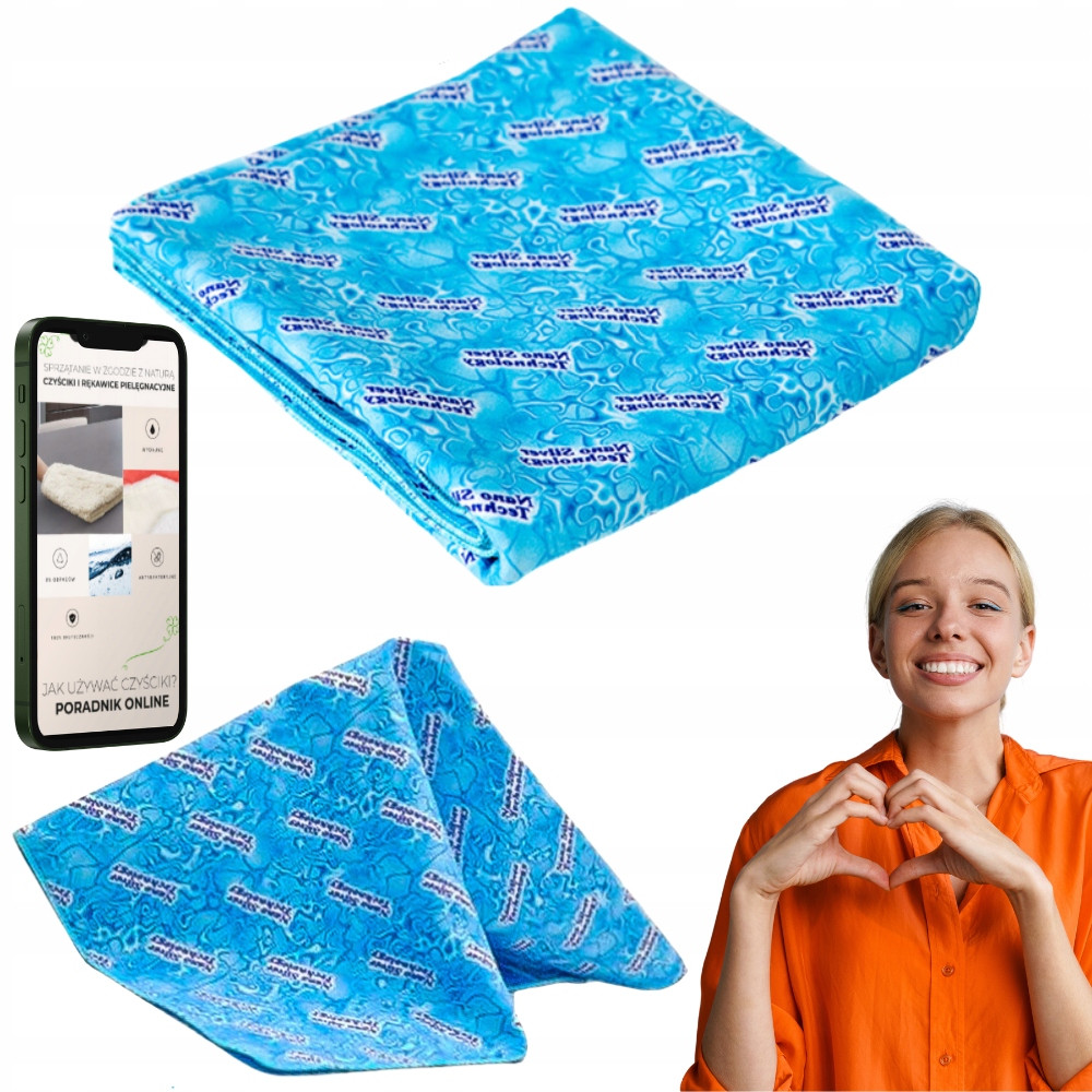 Raypath Čistič Sunbeam Mořský XL S Nanostříbrem Modrý Na Vytírání