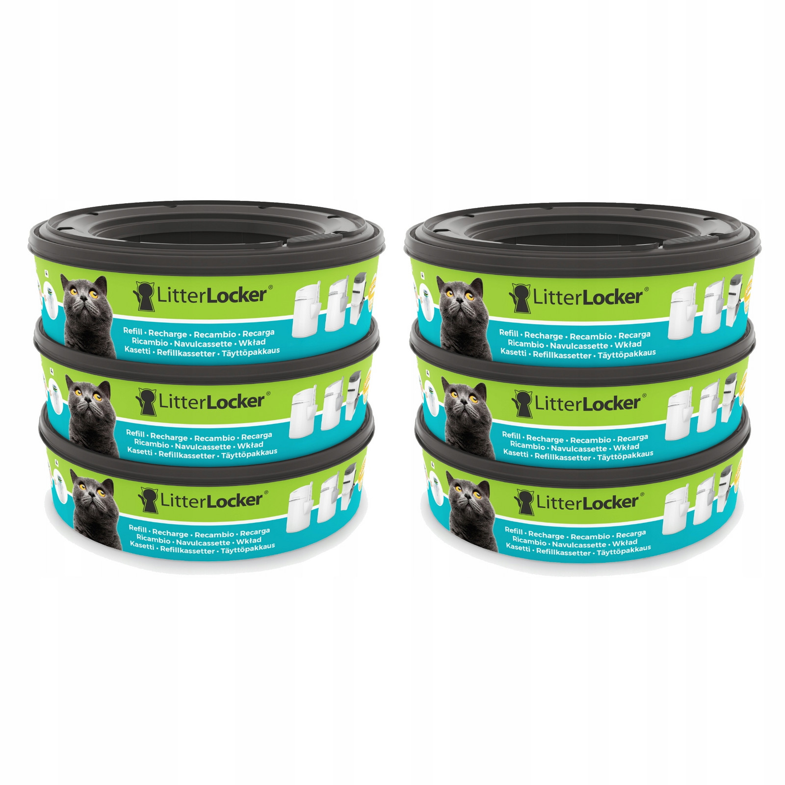 LitterLocker Refill Náplně do nádoby: 6 Ks