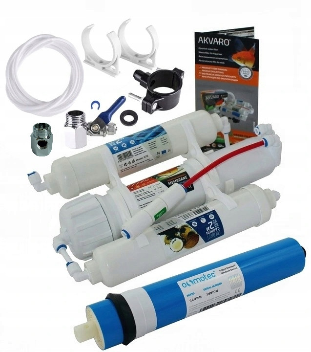 Akvaristický systém reverzní osmózy mosazné připojení 1/2