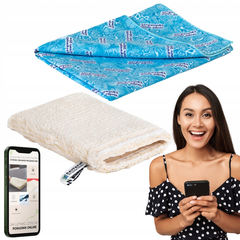 Raypath Sada Rukavice Béžová Čistič Sunbeam Mořský Na Polic Kůže Dřeva