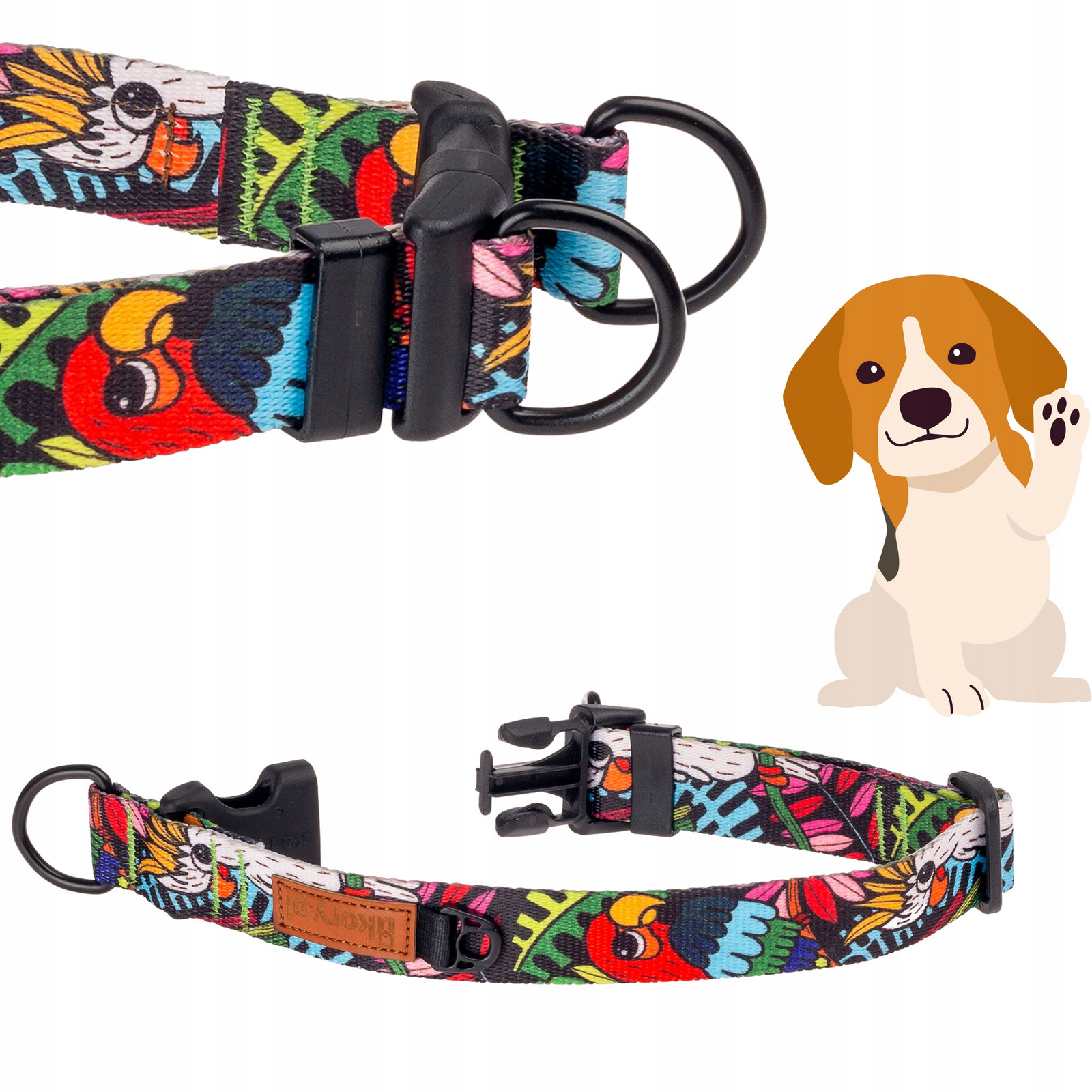 Odolný Obojek plemene obrovský pastýřský mastif kuvaš XL 30 mm Ukory